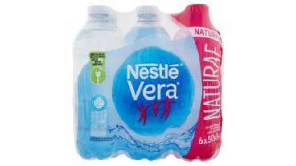 Nestlé Vera Naturale, Acqua Minerale Naturale Oligominerale 6x50cl