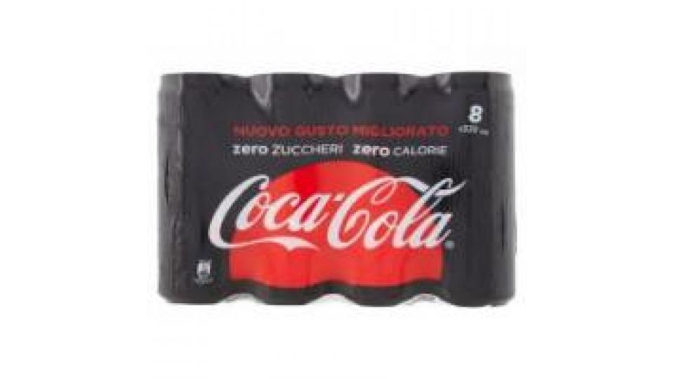 Coca-cola Zero Lattina Da 330ml Confezione