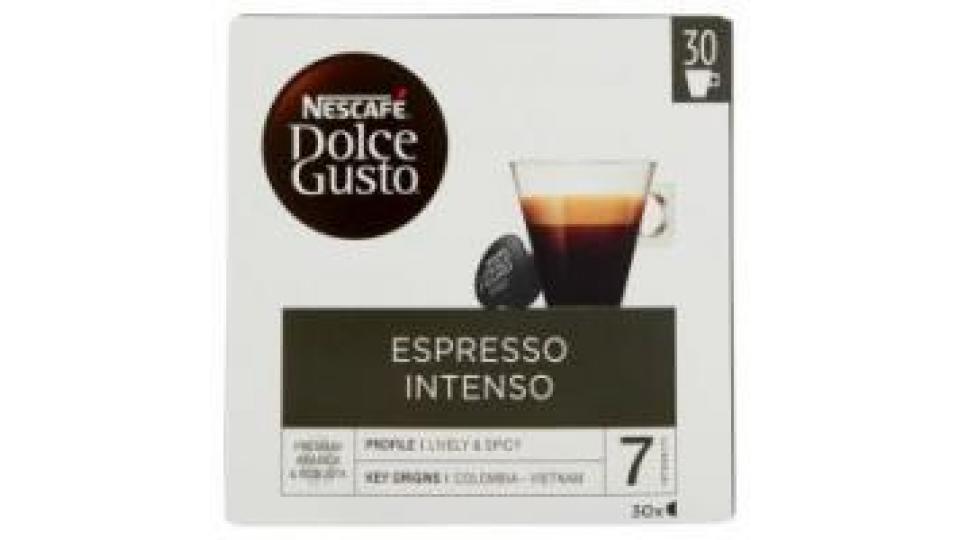 Nescafé Dolce Gusto Espresso Intenso Magnum Caffè Espresso 30 Capsule (30 Tazze)