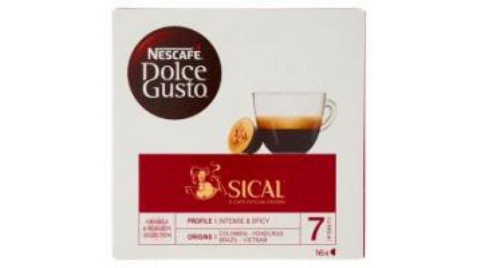 Nescafé Dolce Gusto Espresso Sical Caffè Espresso 16 Capsule (16 Tazze)