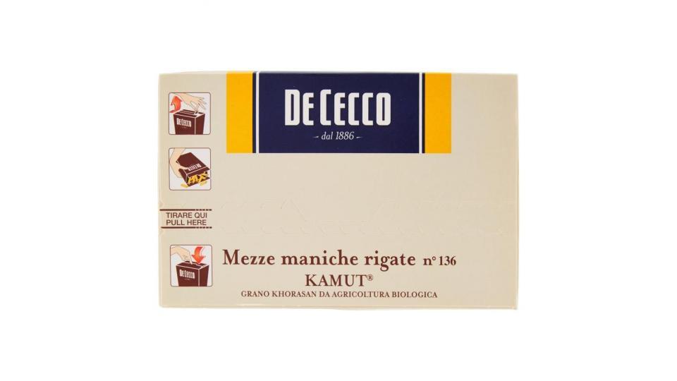 De Cecco Pasta Mezze Maniche Rigate