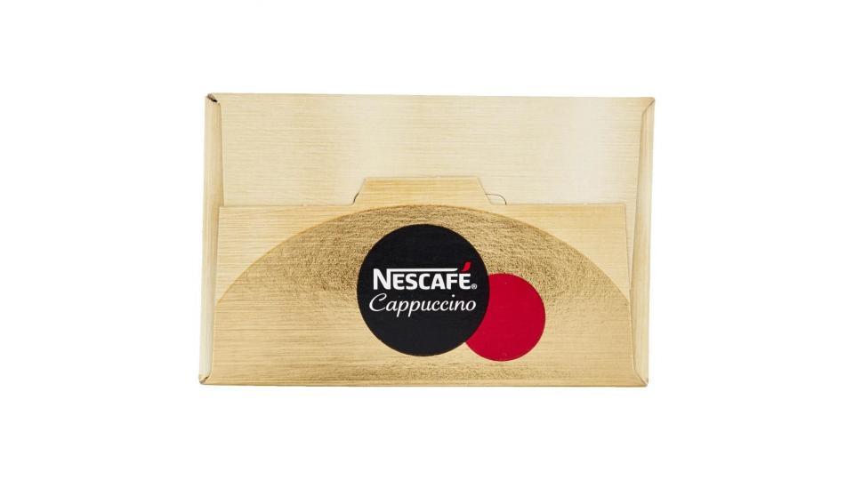 Nescafé Cappuccino Preparato Solubile in Polvere con Caffè e Latte 10 Buste, 10 Tazze