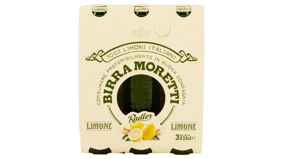 Birra Moretti - Limone Bevanda Rinfrescante