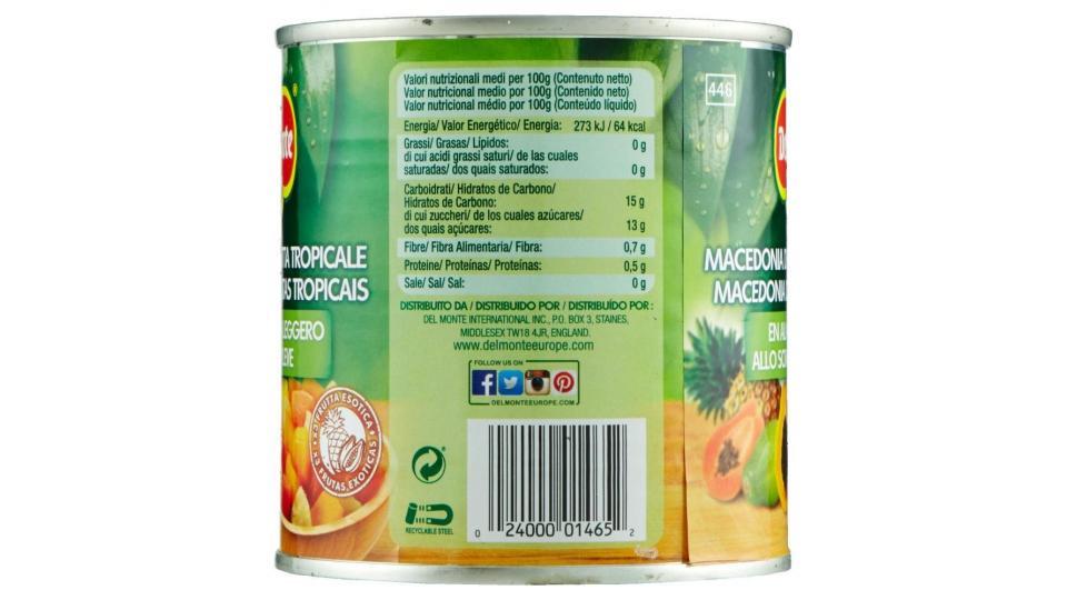 Del monte macedonia frutta sciroppata