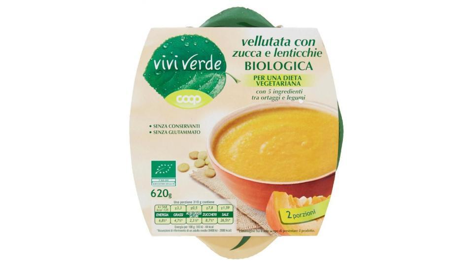 Vellutata Con Zucca E Lenticchie Biologica