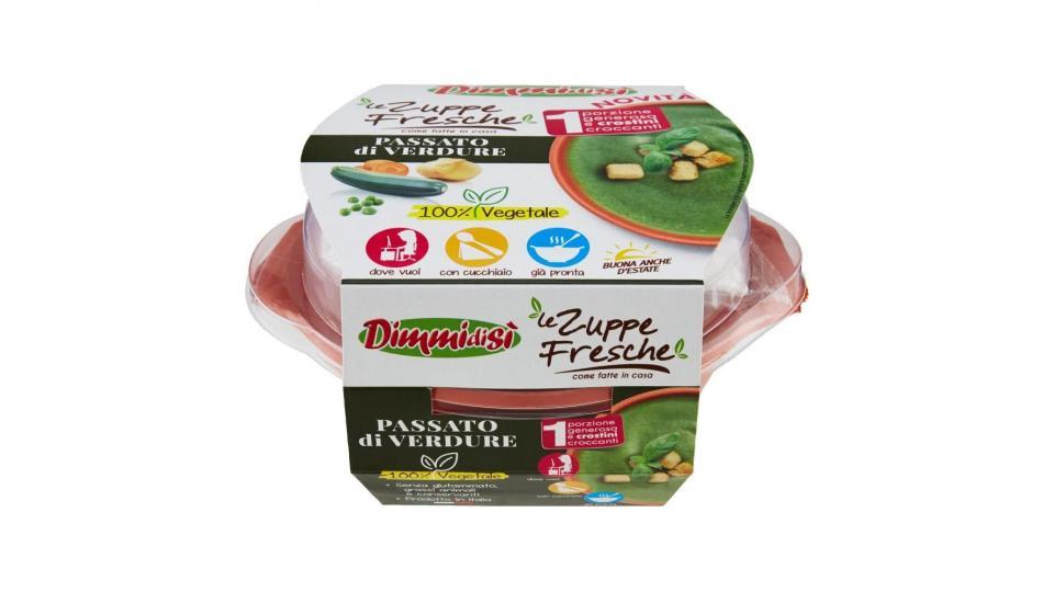 Dimmidisì Le Zuppe Fresche Passato Di Verdure (zuppa + Crostini)