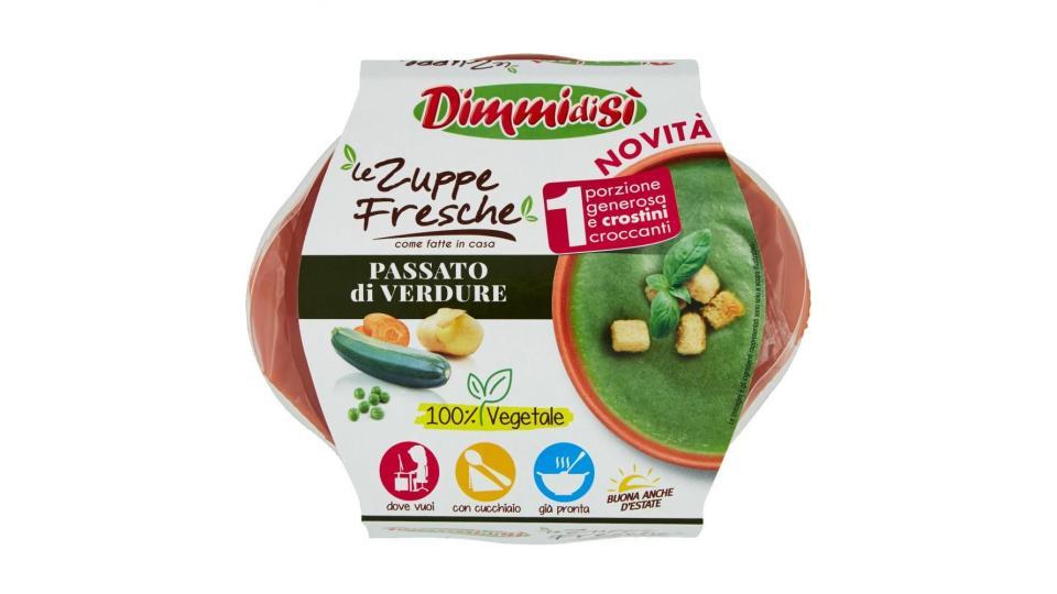 Dimmidisì Le Zuppe Fresche Passato Di Verdure (zuppa + Crostini)