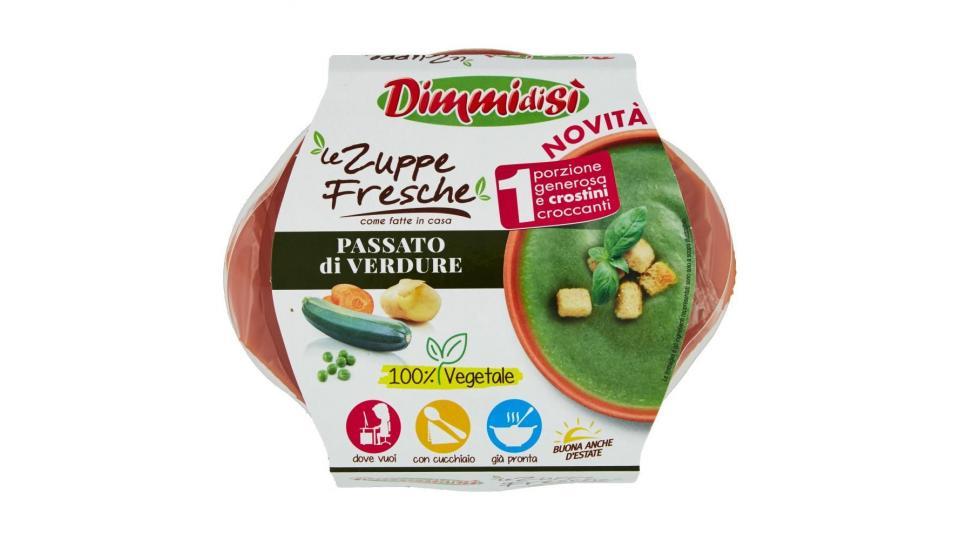 Dimmidisì Le Zuppe Fresche Passato Di Verdure (zuppa + Crostini)