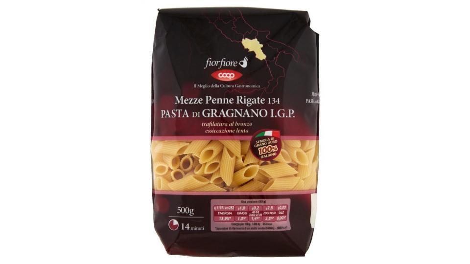 Mezze Penne Rigate 134 Pasta Di Gragnano I.g.p.
