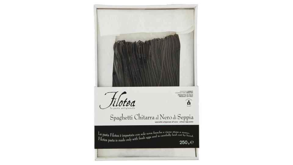 Filotea Spaghetti Chitarra Al Nero Di Seppia