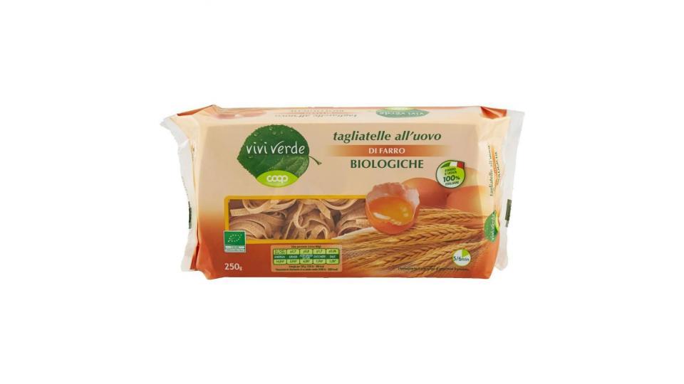 Tagliatelle All'uovo Di Farro Biologiche