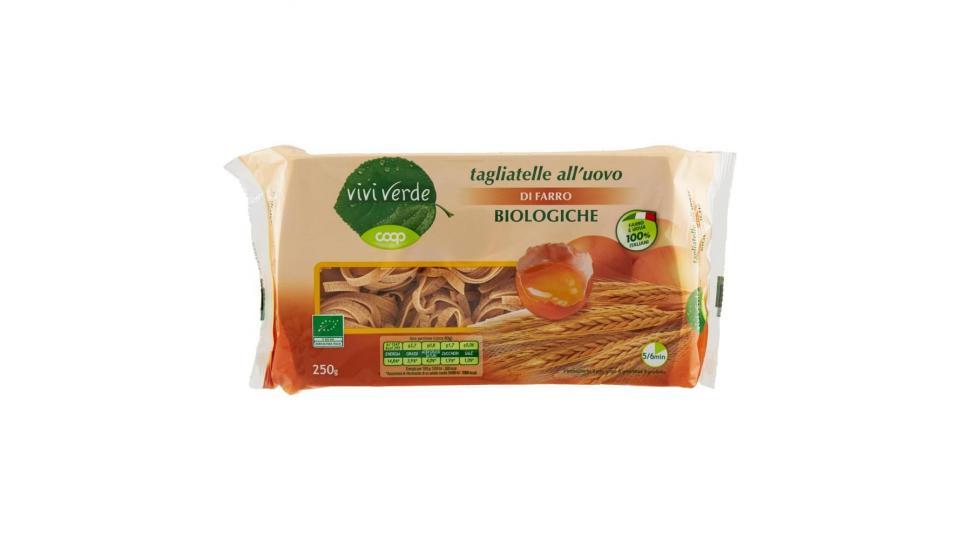 Tagliatelle All'uovo Di Farro Biologiche