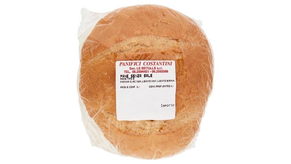 Panifici Costantini Pane Senza Sale