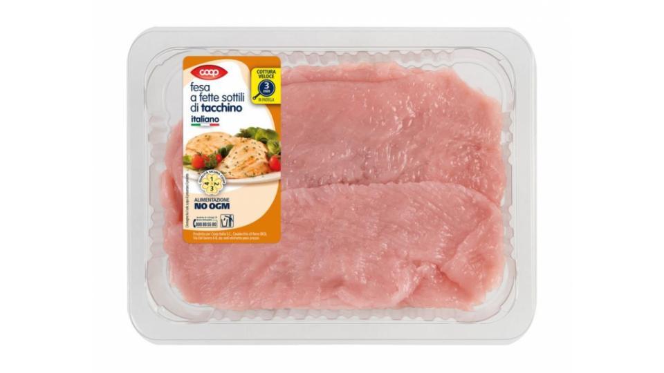 Fettine Sottili Di Fesa Di Tacchino 270 G Ca