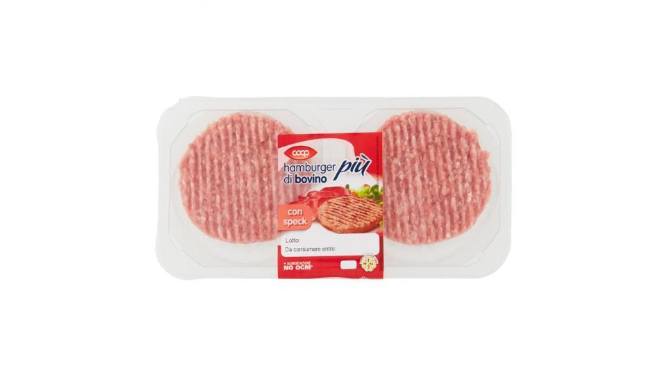 Hamburger Di Bovino Più Con Speck