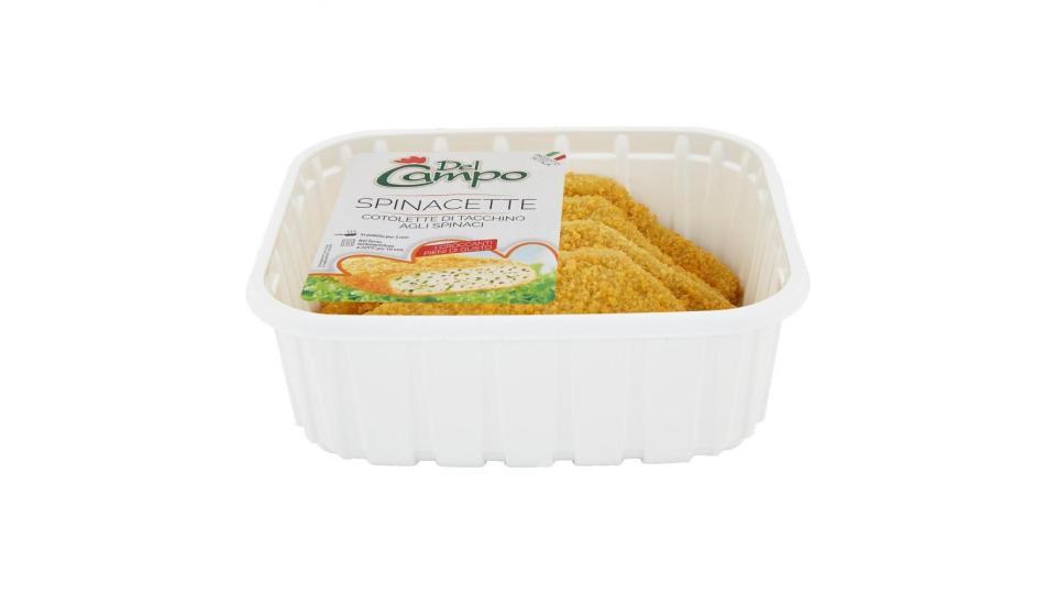 Del Campo Spinacette Cotolette Con Tacchino Agli Spinaci