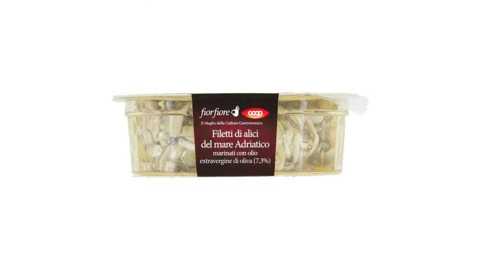 Filetti Di Alici Del Mare Adriatico Marinati Con Olio Extravergine Di Oliva (7,3%)