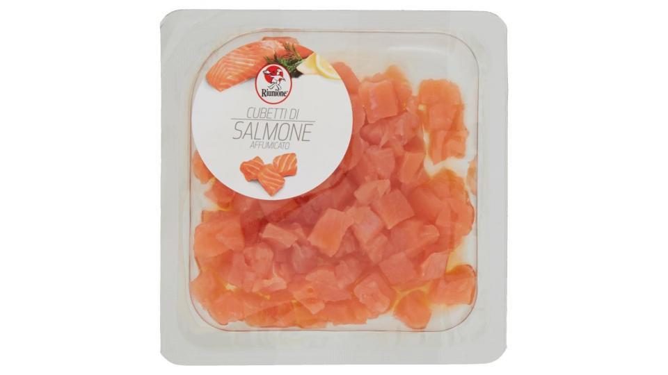 Riunione Cubetti Di Salmone Affumicato