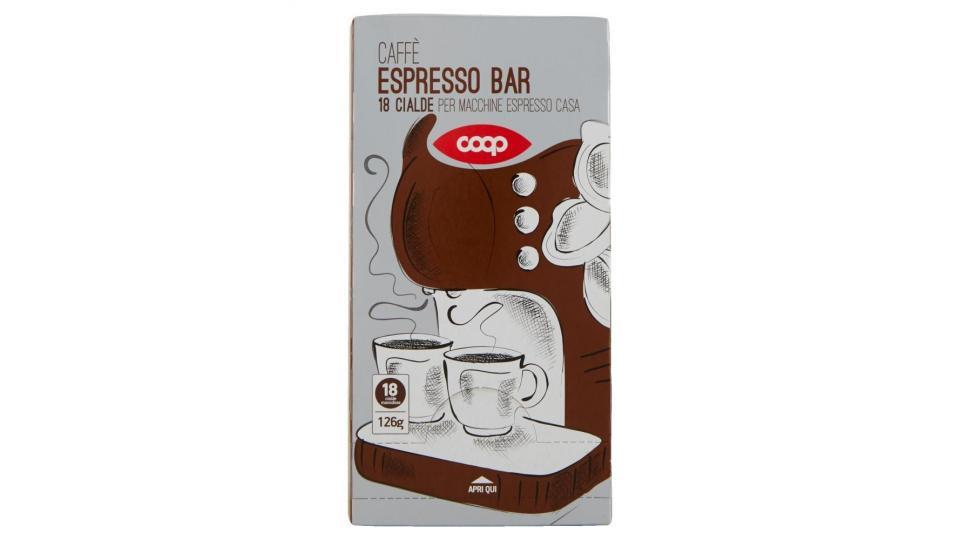 Caffè Espresso Bar 18 Cialde Monodose 126 G Per Macchine Espresso Casa