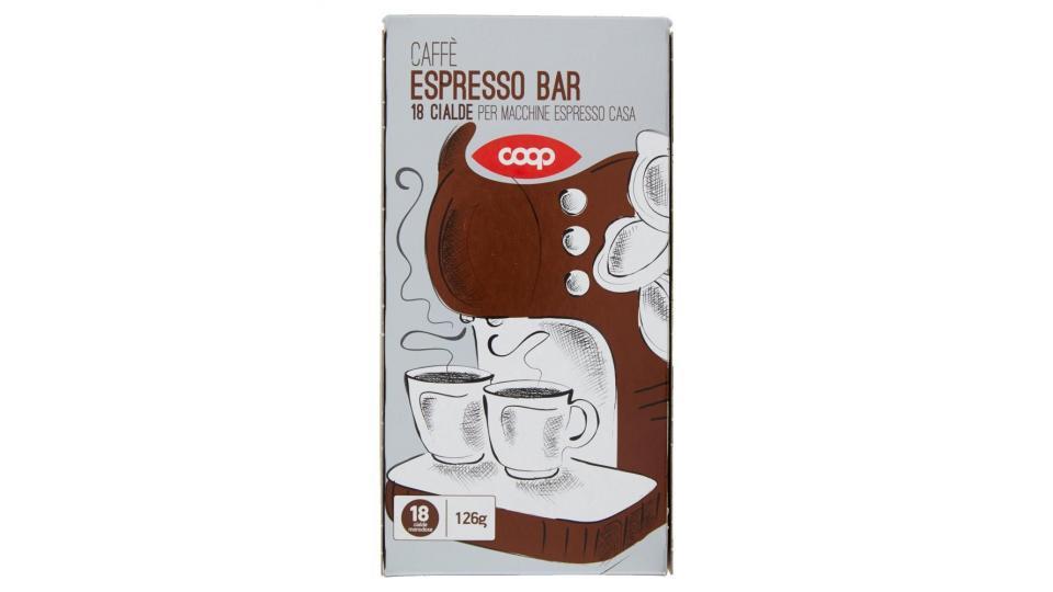 Caffè Espresso Bar 18 Cialde Monodose 126 G Per Macchine Espresso Casa