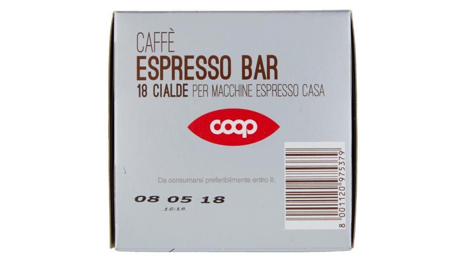 Caffè Espresso Bar 18 Cialde Monodose 126 G Per Macchine Espresso Casa