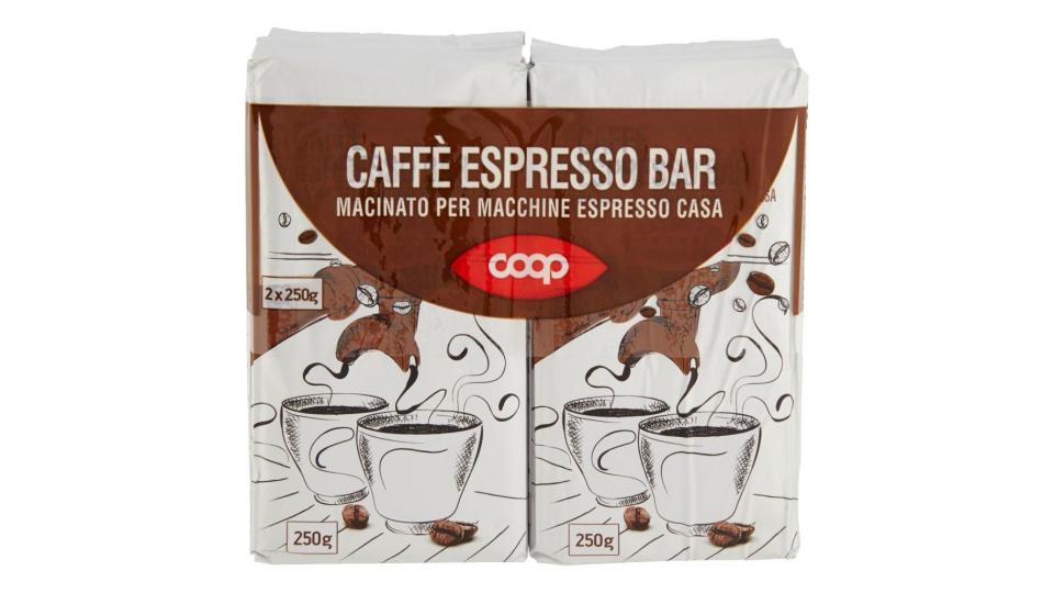 Caffè Espresso Bar Macinato Per Macchine Espresso Casa