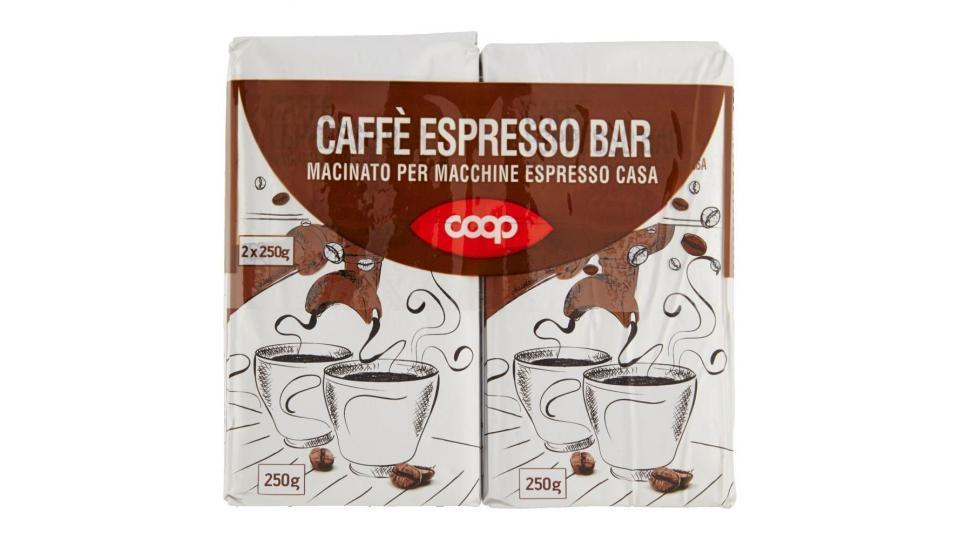 Caffè Espresso Bar Macinato Per Macchine Espresso Casa