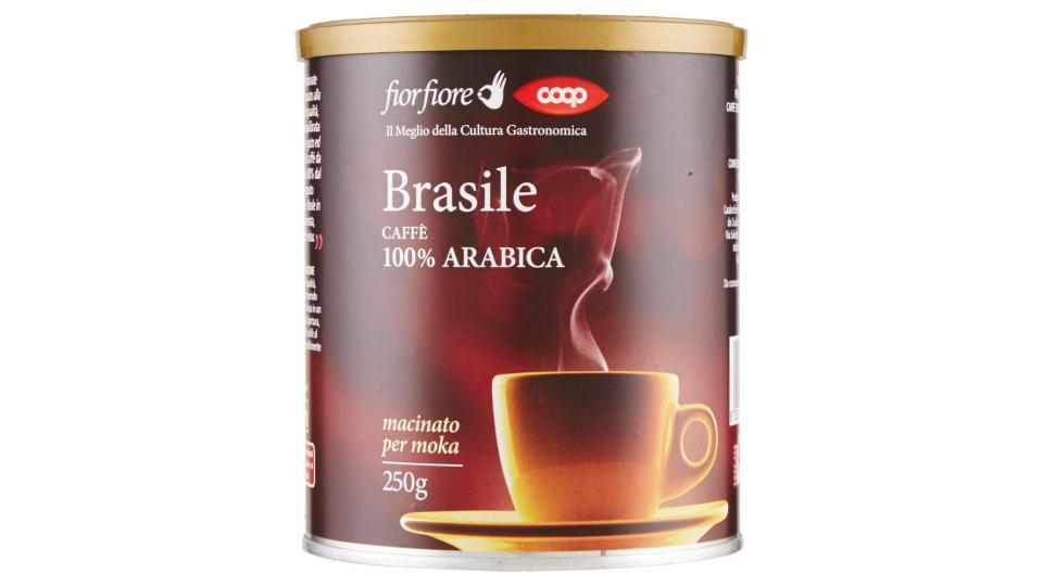 Brasile Caffè 100% Arabica Macinato Per Moka