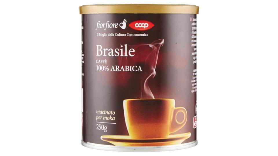 Brasile Caffè 100% Arabica Macinato Per Moka