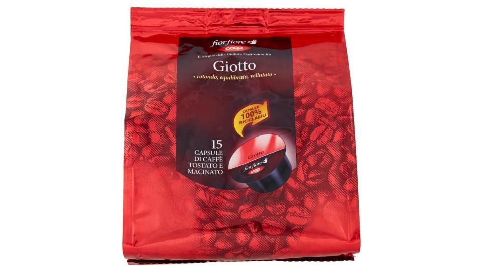 Giotto 15 Capsule Di Caffè Tostato E Macinato