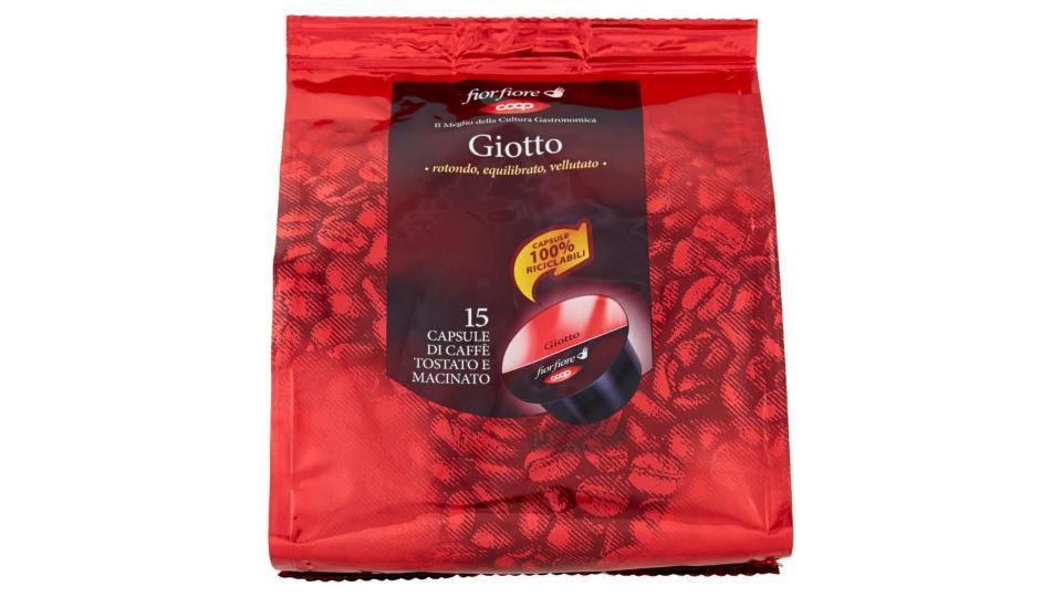 Giotto 15 Capsule Di Caffè Tostato E Macinato