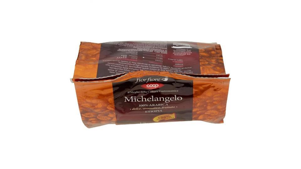 Michelangelo 100% Arabica Etiopia 15 Capsule Di Caffè Tostato E Macinato