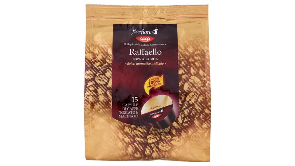 Raffaello 100% Arabica 15 Capsule Di Caffè Tostato E Macinato