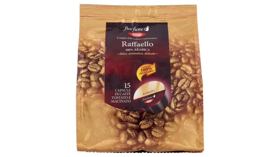 Raffaello 100% Arabica 15 Capsule Di Caffè Tostato E Macinato