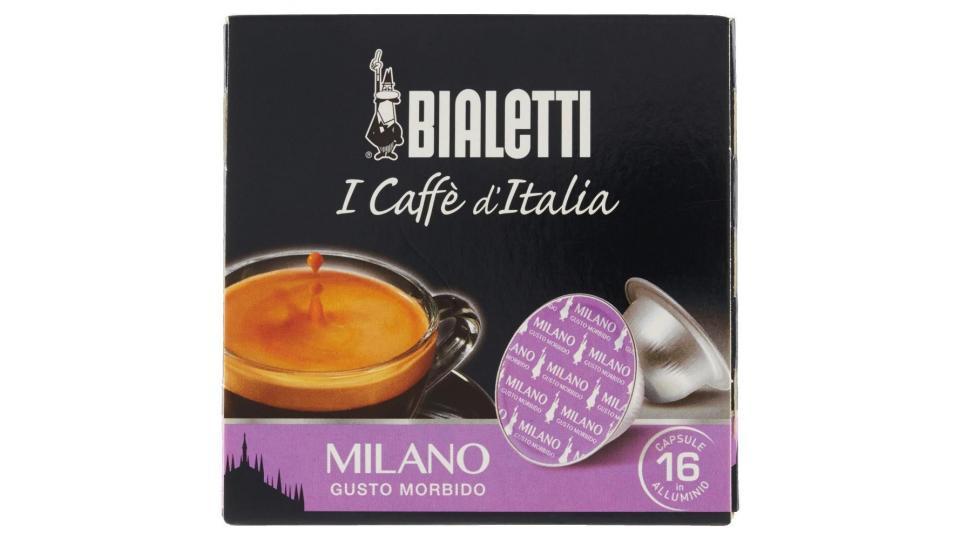 Bialetti I Caffè D'italia Milano Gusto Morbido 16 Capsule