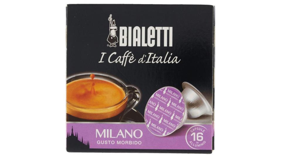 Bialetti I Caffè D'italia Milano Gusto Morbido 16 Capsule