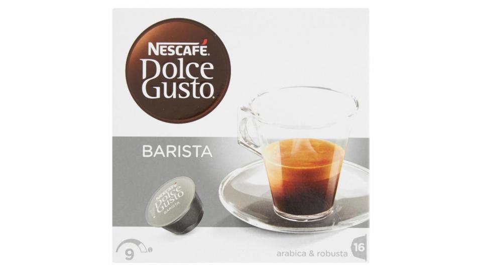 Nescafé Dolce Gusto Barista Caffè Espresso 16 Capsule (16 Tazze)