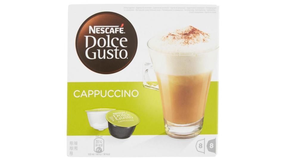 Nescafé Dolce Gusto Cappuccino Cappuccino 16 Capsule (8 Tazze)