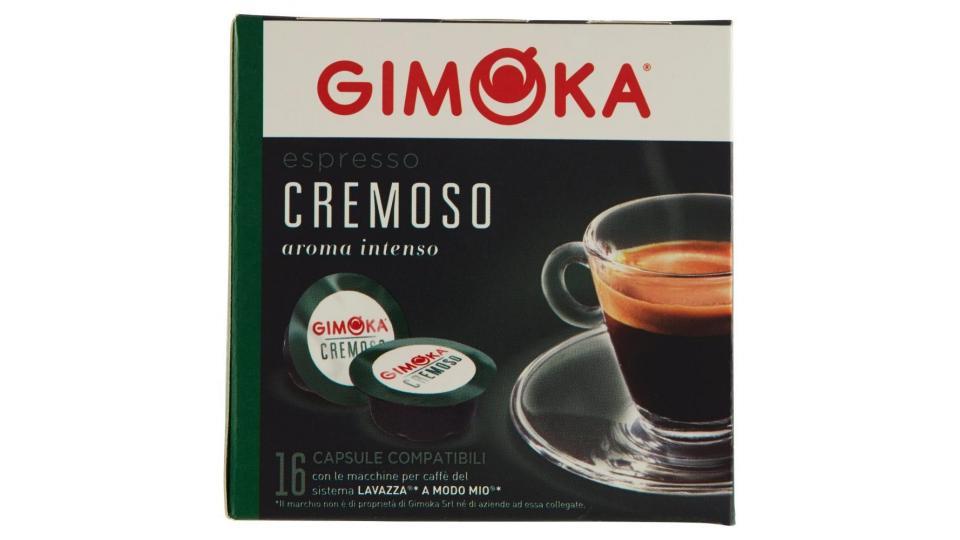 Gimoka Espresso Cremoso 16 Capsule Compatibili Con Macchine Per Caffè Lavazza* A Modo Mio*