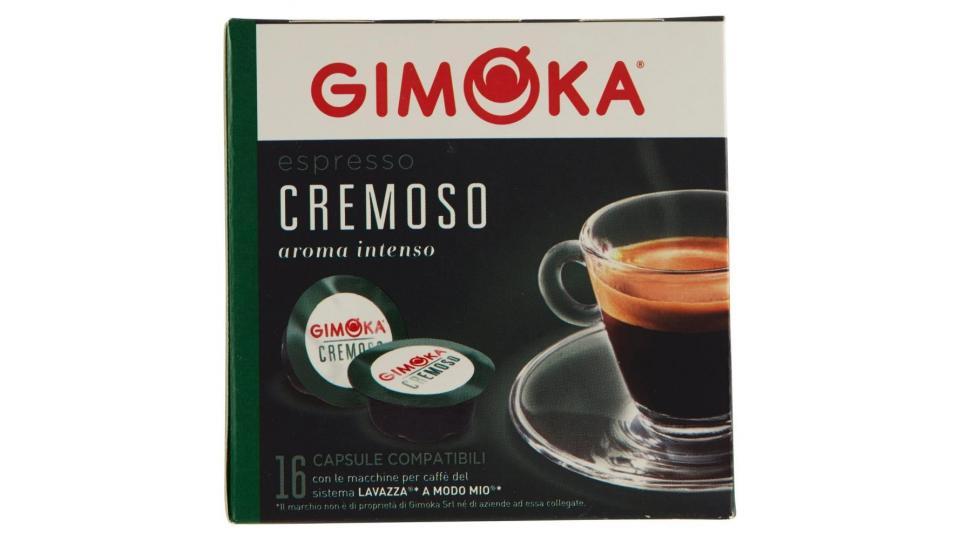 Gimoka Espresso Cremoso 16 Capsule Compatibili Con Macchine Per Caffè Lavazza* A Modo Mio*