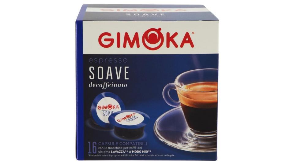 Gimoka Espresso Soave 16 Capsule Compatibili Con Macchine Per Caffè Lavazza* A Modo Mio*