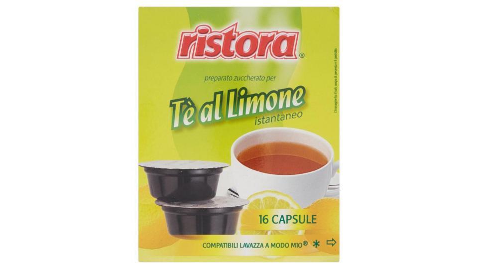 Ristora Tè Al Limone Istantaneo 16 Capsule