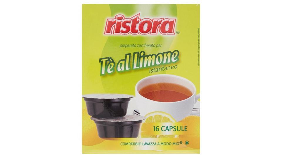 Ristora Tè Al Limone Istantaneo 16 Capsule