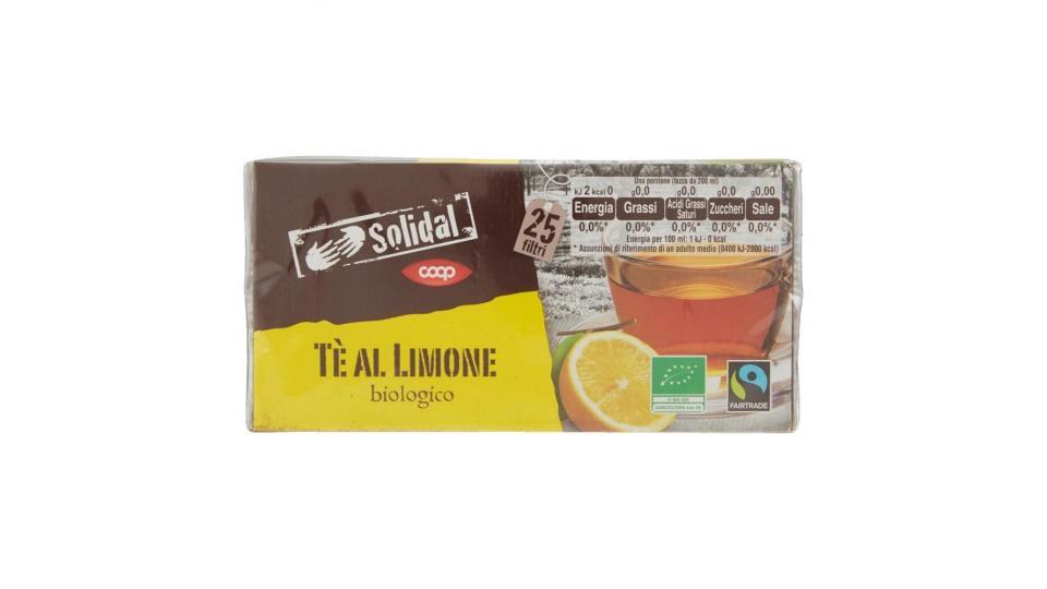 Tè Al Limone Biologico 25 Filtri