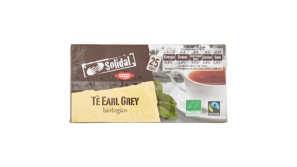 Tè Earl Grey Biologico 25 Filtri