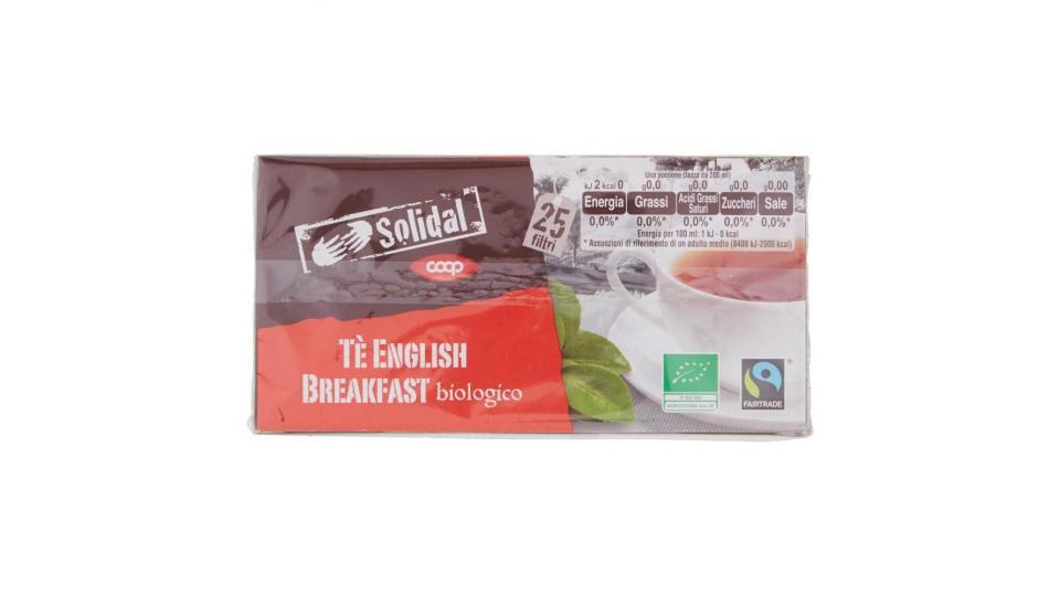 Tè English Breakfast Biologico 25 Filtri