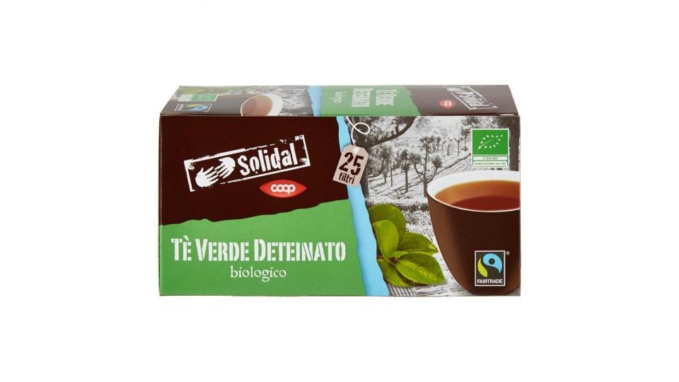 Tè Verde Deteinato Biologico 25 Filtri