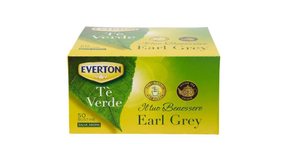 Everton Tè Verde Earl Grey 50 X