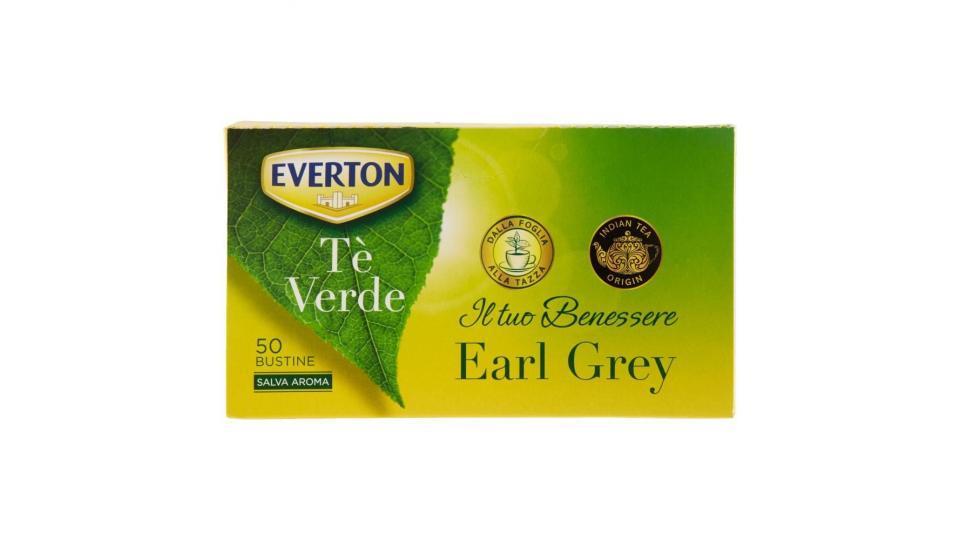 Everton Tè Verde Earl Grey 50 X