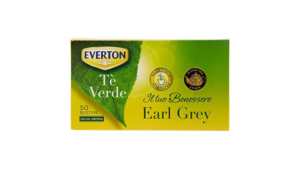 Everton Tè Verde Earl Grey 50 X